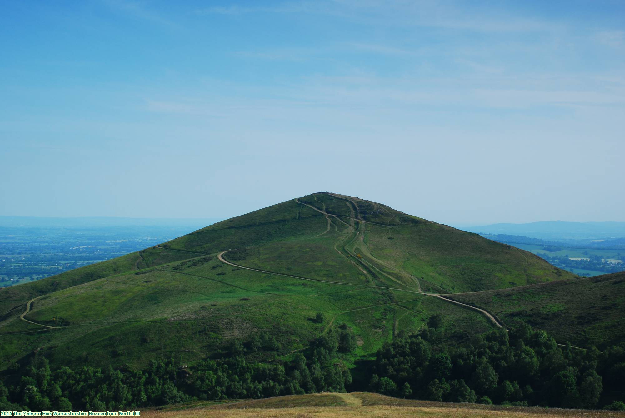 2015 The Malvern Hiiis Worcestershire Beacon from North Hill