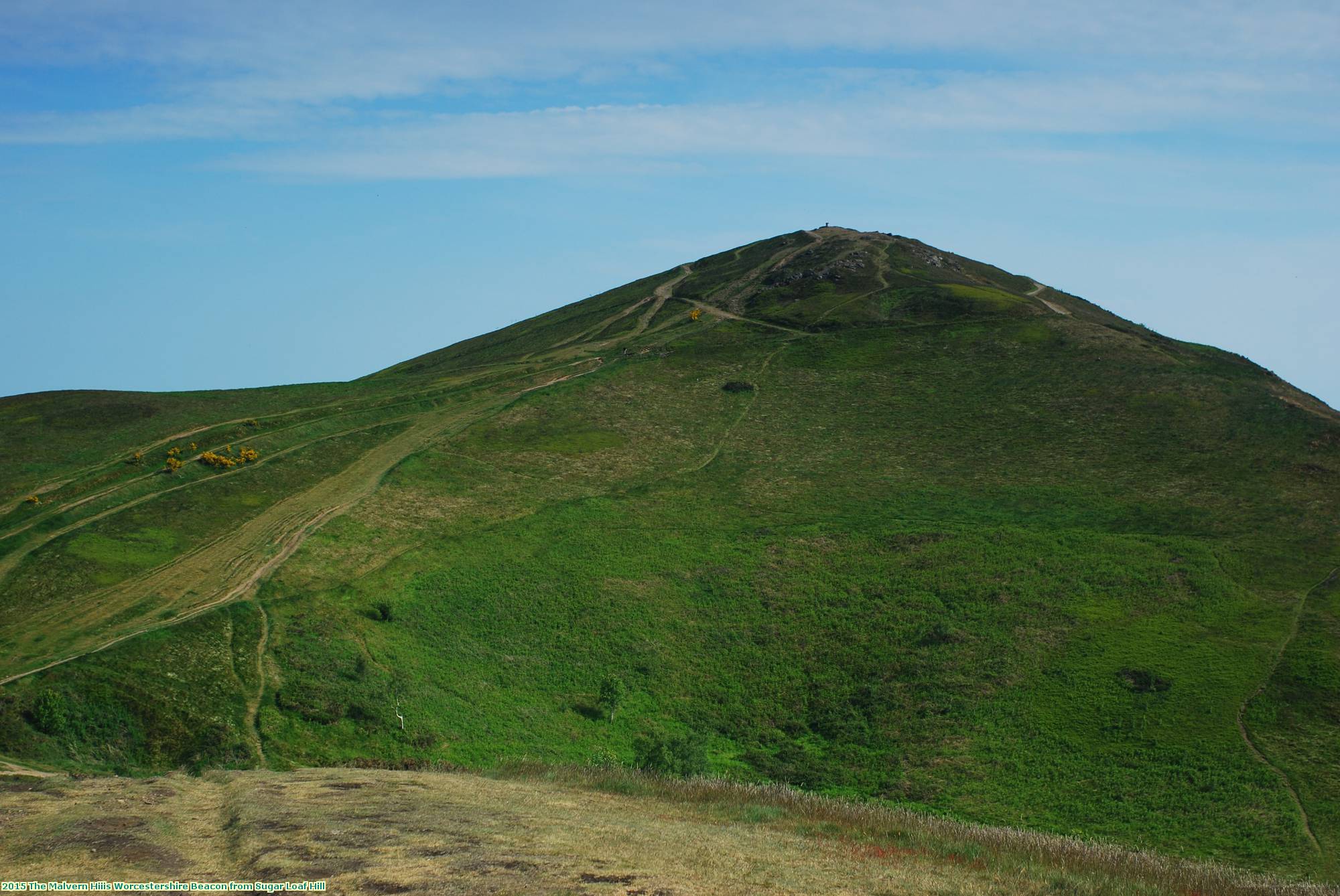 2015 The Malvern Hiiis Worcestershire Beacon from Sugar Loaf Hill