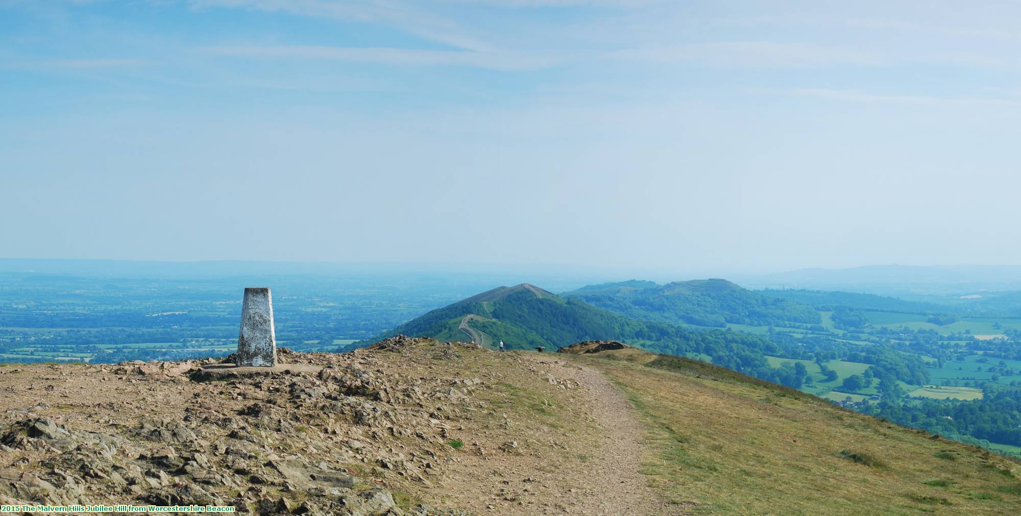 2015 The Malvern Hiiis Jubilee Hill from Worcestershire Beacon