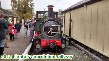  steam 2015 Llanfair Caereinion Railway