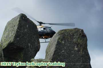  try 2015 Tryfan helicopter training