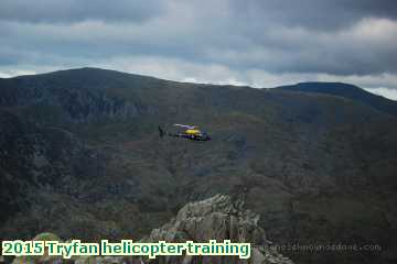  try 2015 Tryfan helicopter training