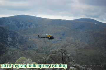  try 2015 Tryfan helicopter training