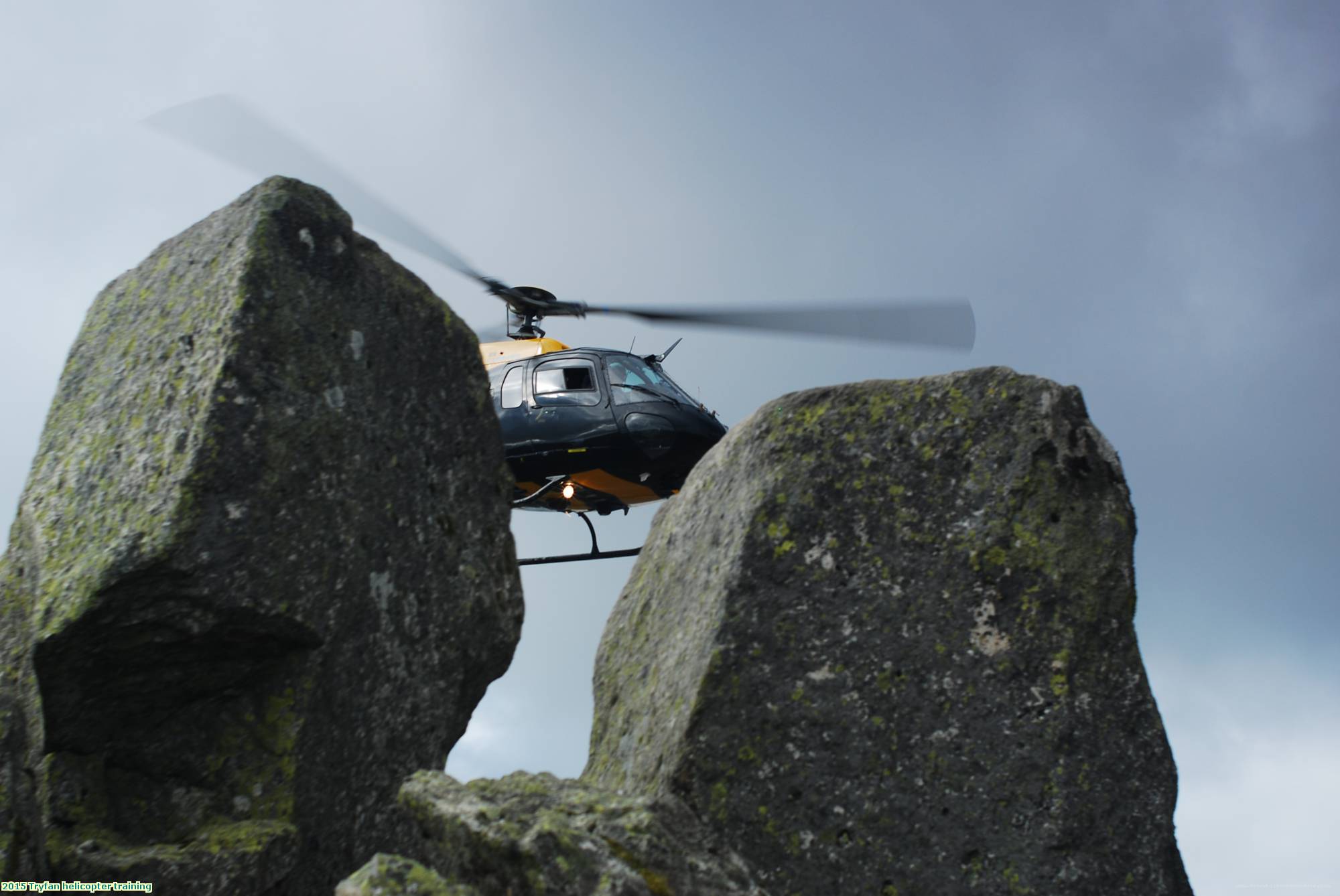 2015 Tryfan helicopter training