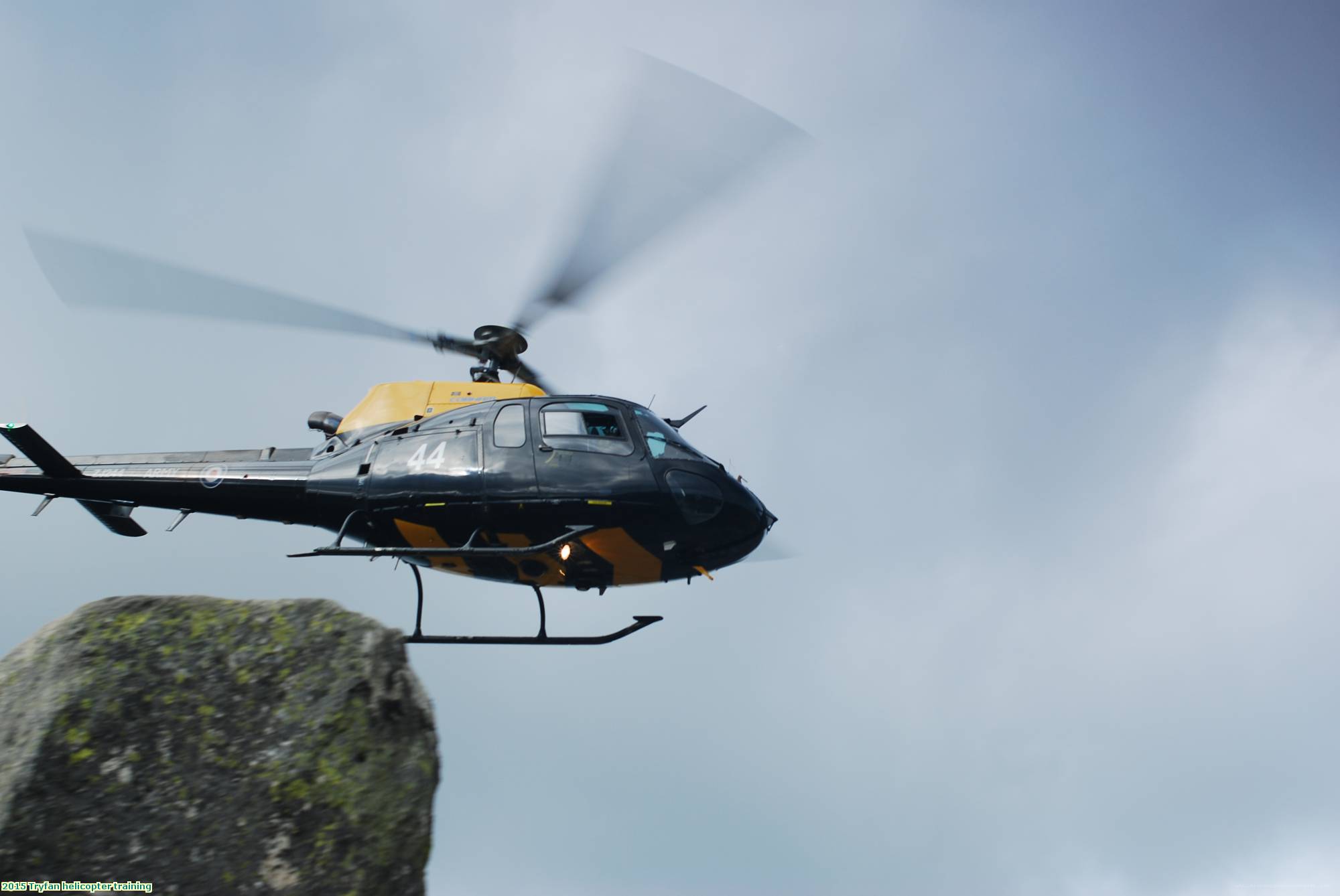 2015 Tryfan helicopter training