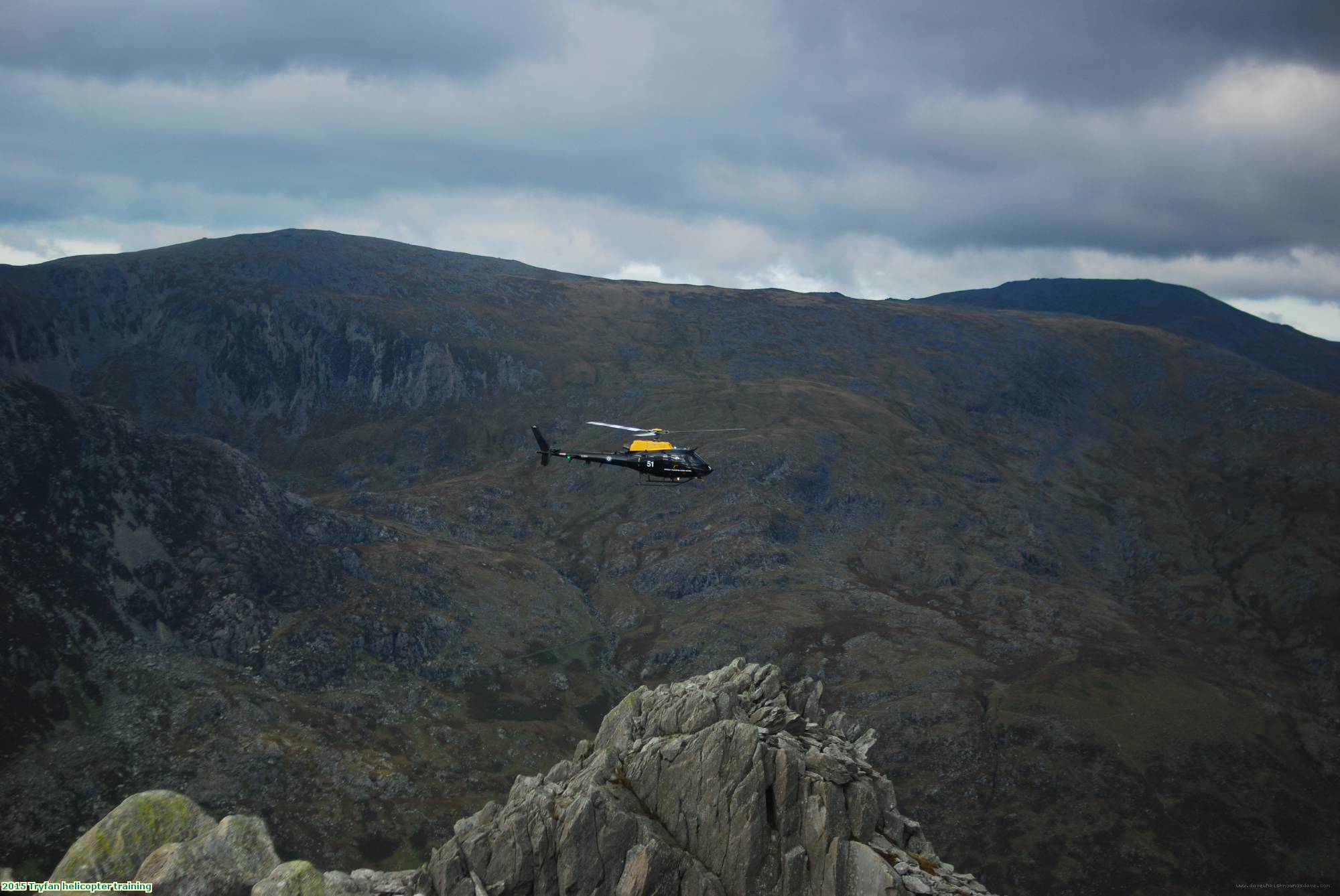 2015 Tryfan helicopter training