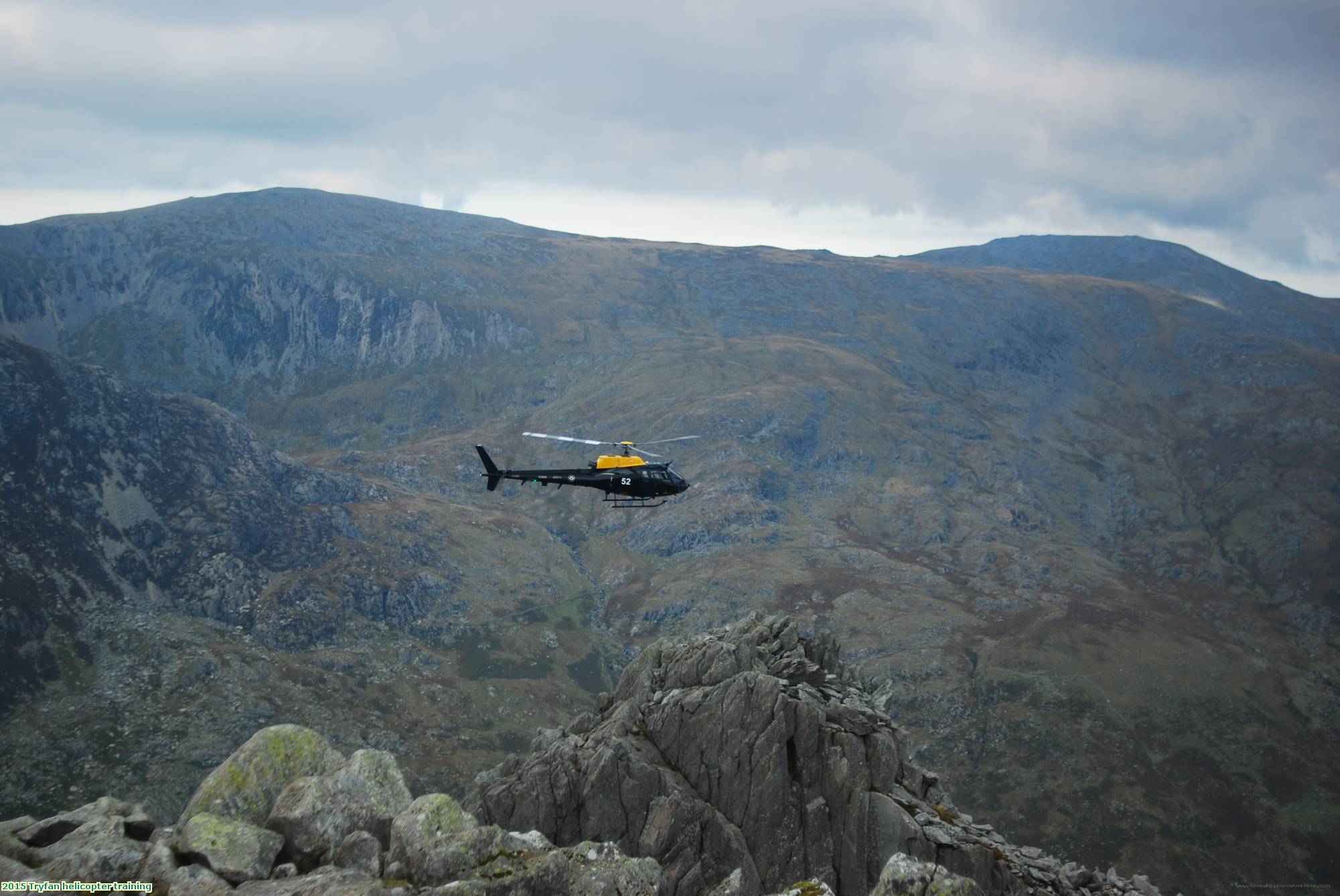 2015 Tryfan helicopter training