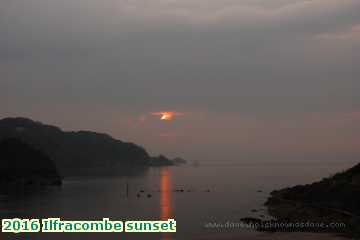  ilf 2016 Ilfracombe sunset