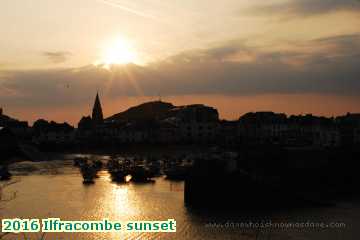  ilf 2016 Ilfracombe sunset