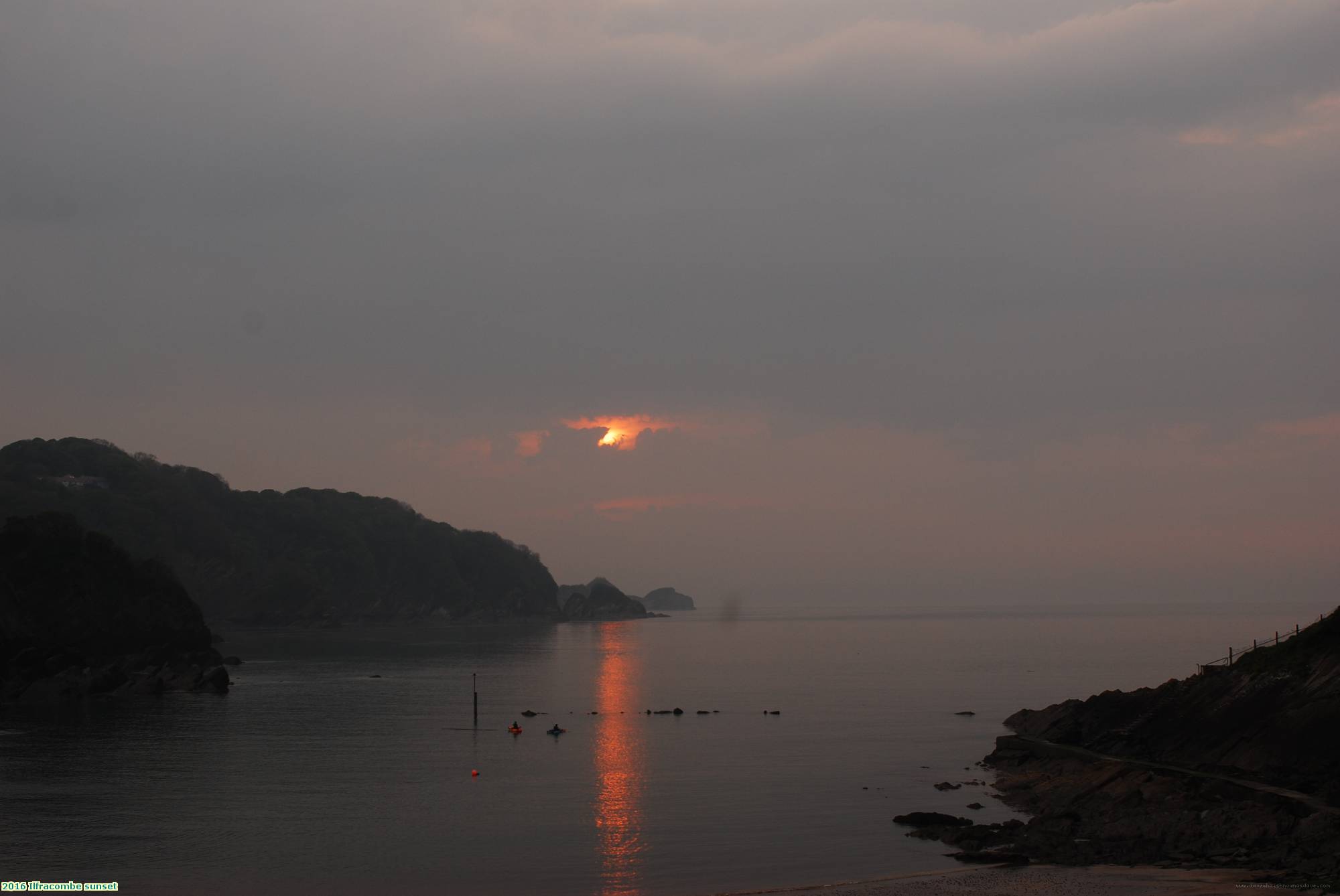 2016 Ilfracombe sunset