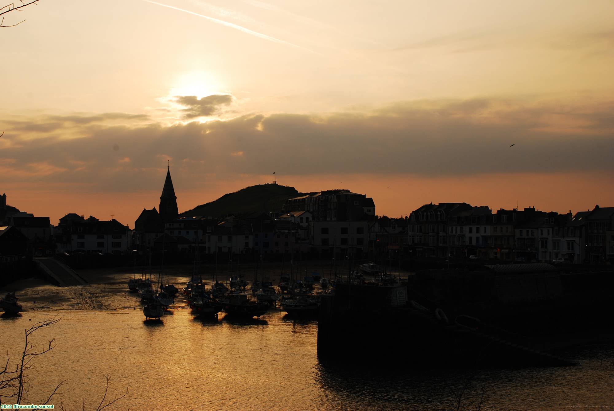 2016 Ilfracombe sunset