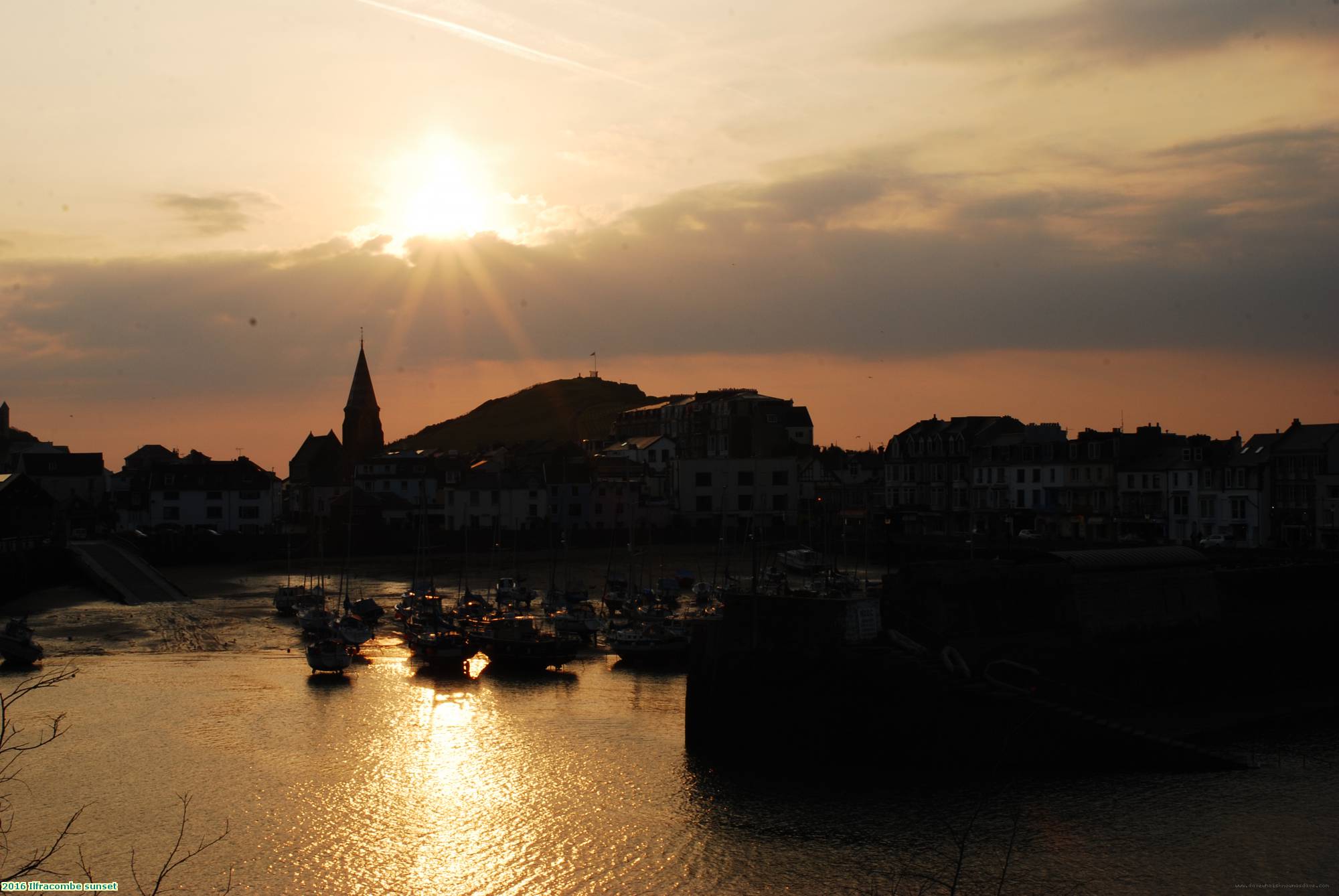 2016 Ilfracombe sunset