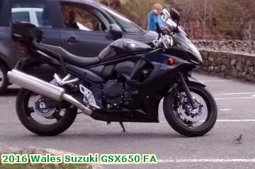  wales 2016 Wales Suzuki GSX650 FA