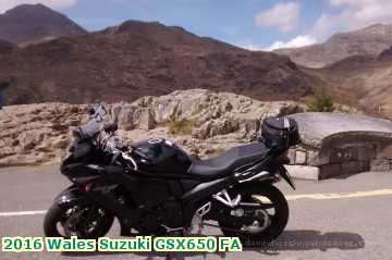  wales 2016 Wales Suzuki GSX650 FA