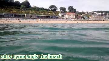  lyme1 2017 Lyme Regis The beach