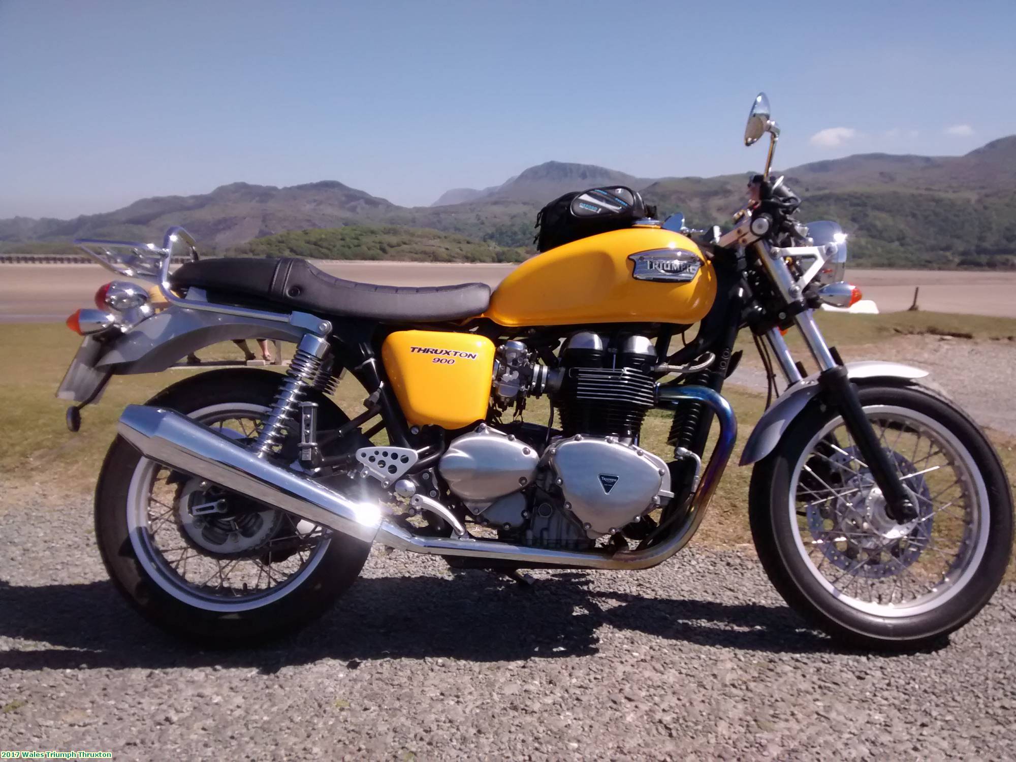 2017 Wales Triumph Thruxton