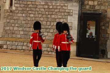  wind 2017 Windsor Castle Changing the guard