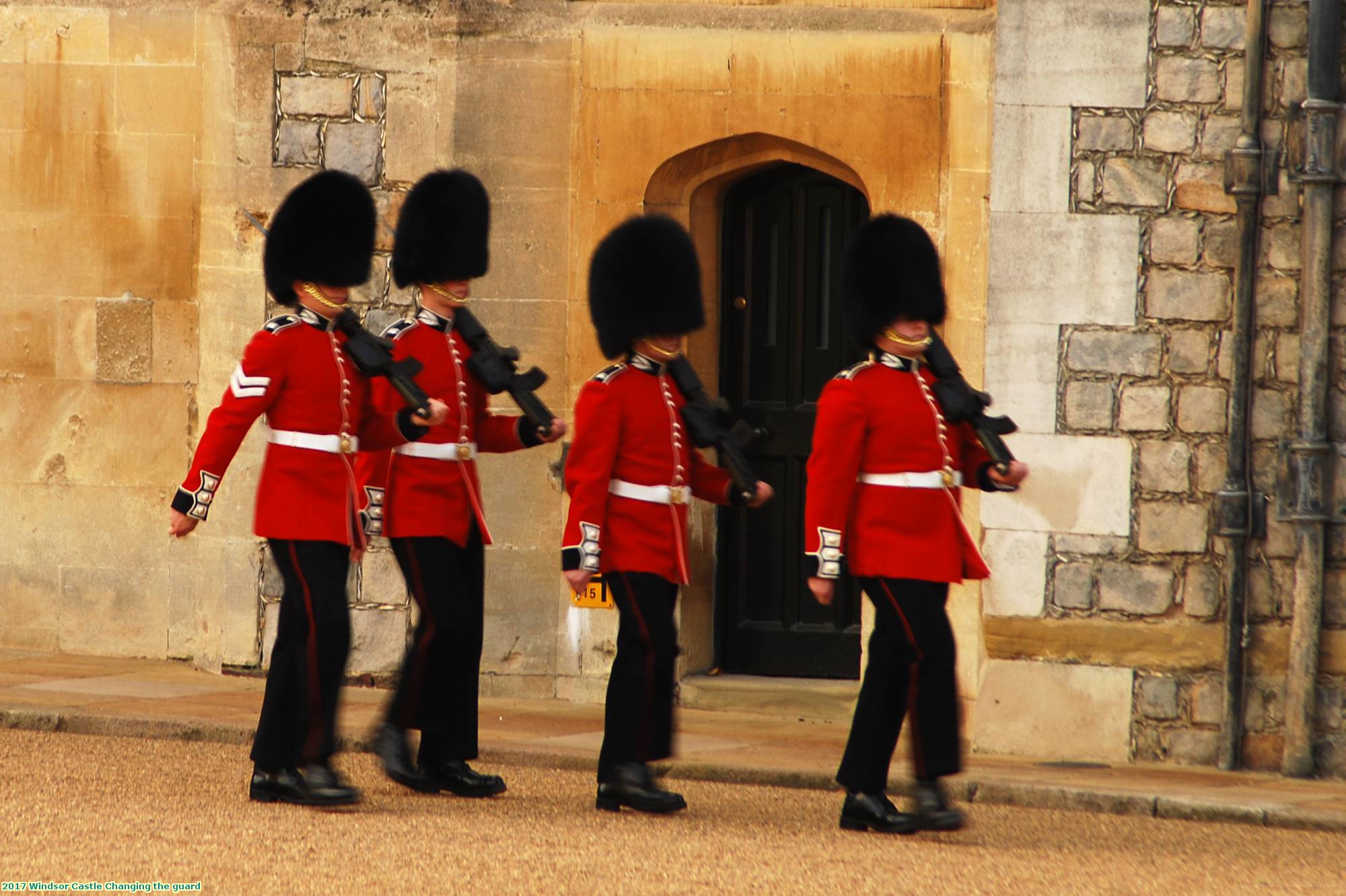 2017 Windsor Castle Changing the guard