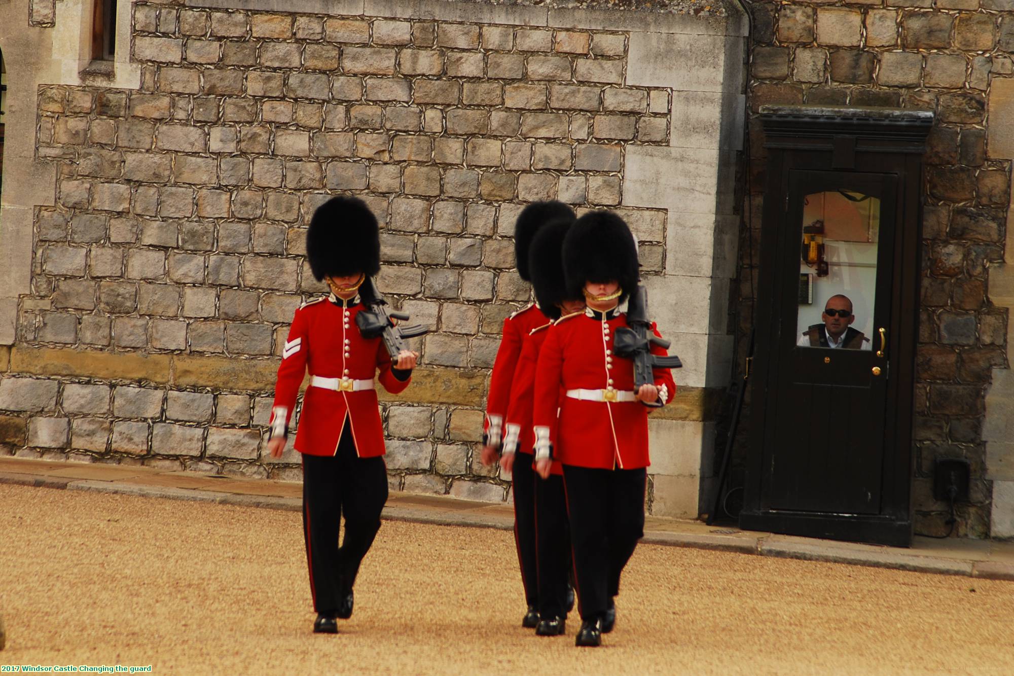 2017 Windsor Castle Changing the guard