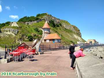  scar 2018 Scarborough by train