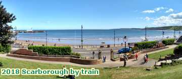  scar 2018 Scarborough by train