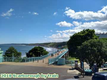  scar 2018 Scarborough by train