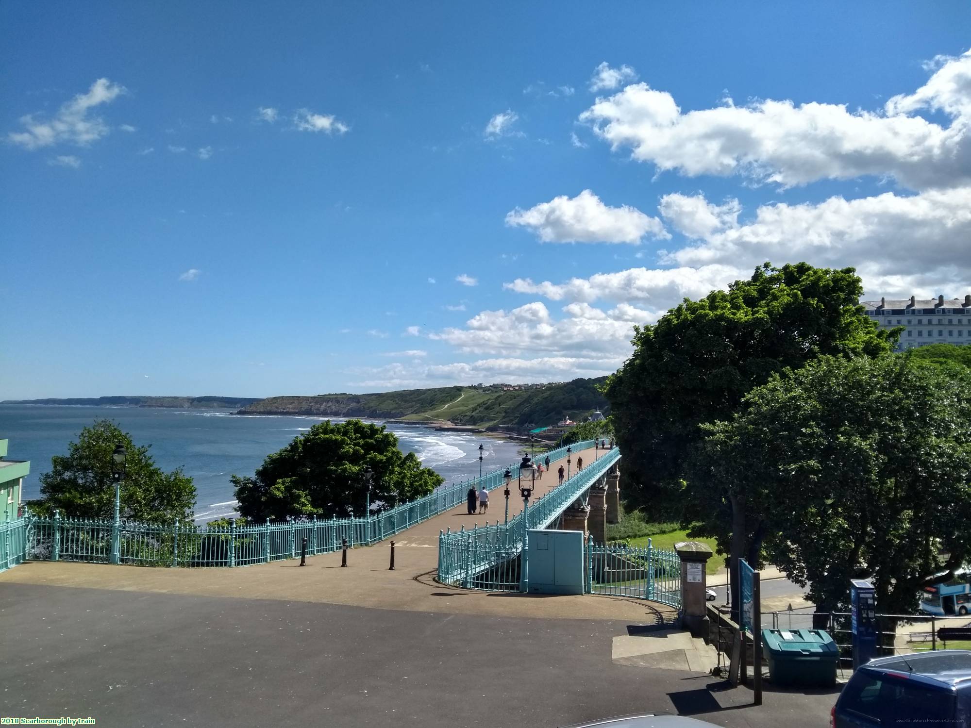 2018 Scarborough by train