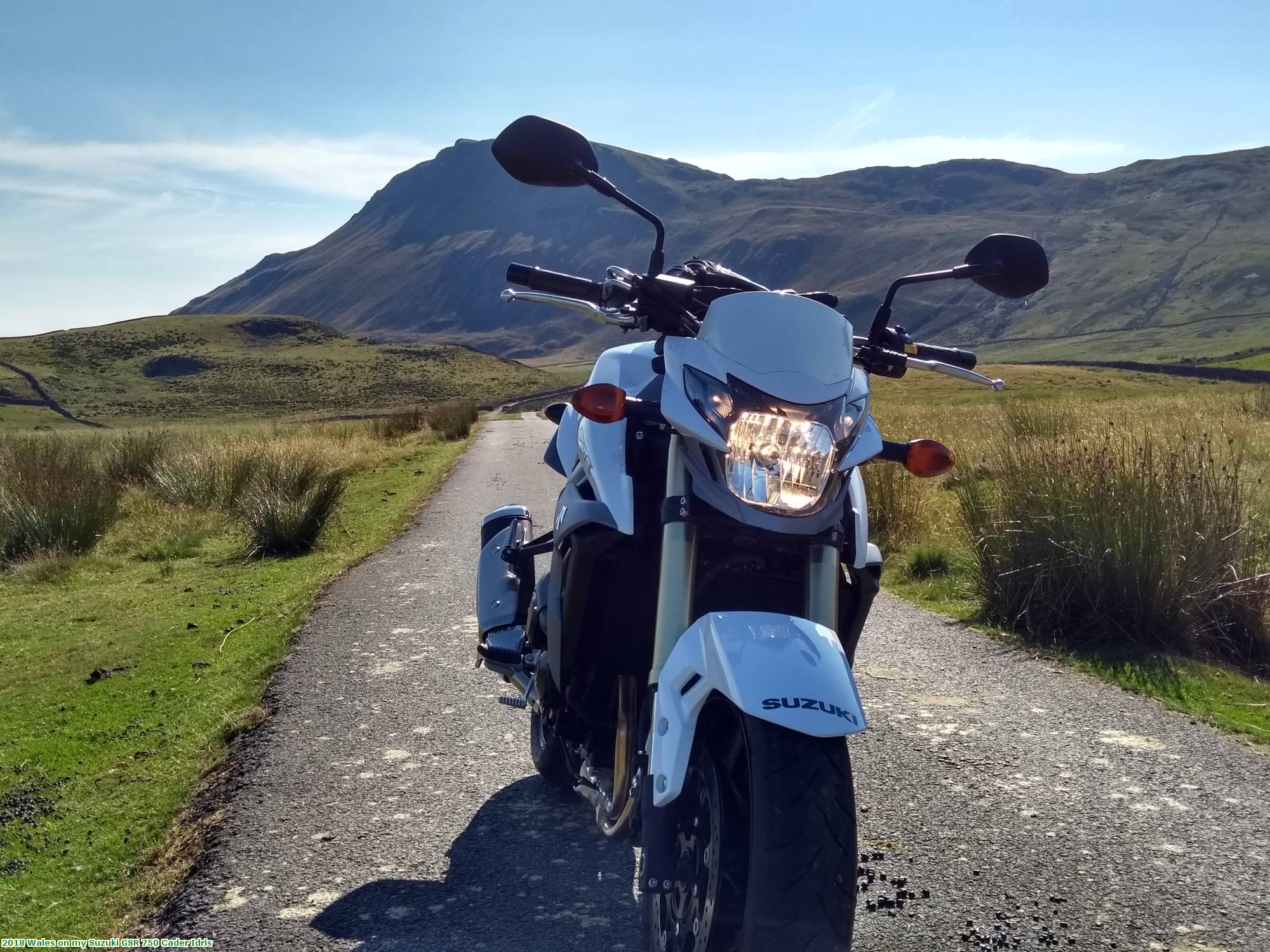 2018 Wales on my Suzuki GSR 750 Cader Idris