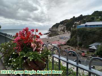  lymeaugust 2019 Lyme Regis August Beer