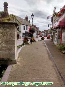  lymeaugust 2019 Lyme Regis August beer