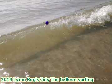  lymejuly 2019 Lyme Regis July The balloon surfing