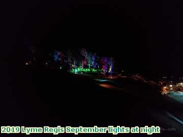  lymesept 2019 Lyme Regis September lights at night