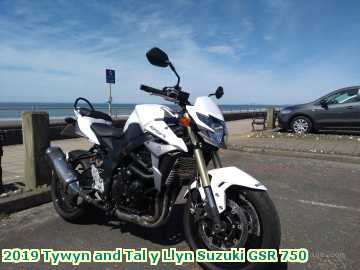  tywyn 2019 Tywyn and Tal y Llyn Suzuki GSR 750