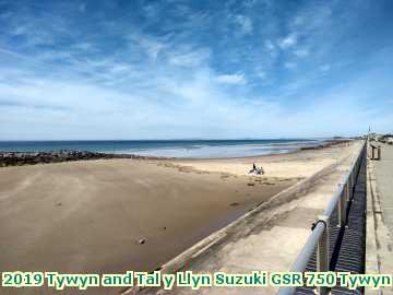  tywyn 2019 Tywyn and Tal y Llyn Suzuki GSR 750 Tywyn