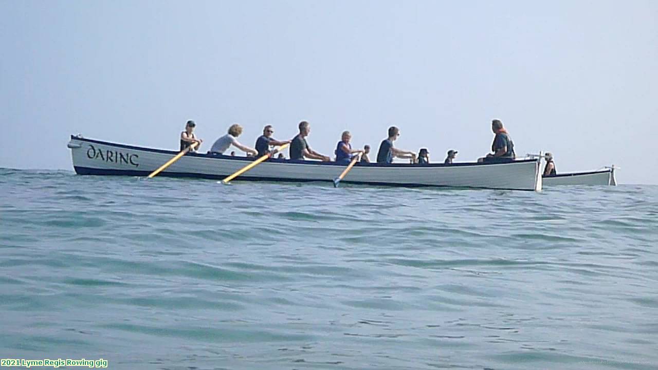 2021 Lyme Regis Rowing gig