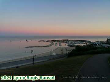  lyme5 2021 Lyme Regis Sunset