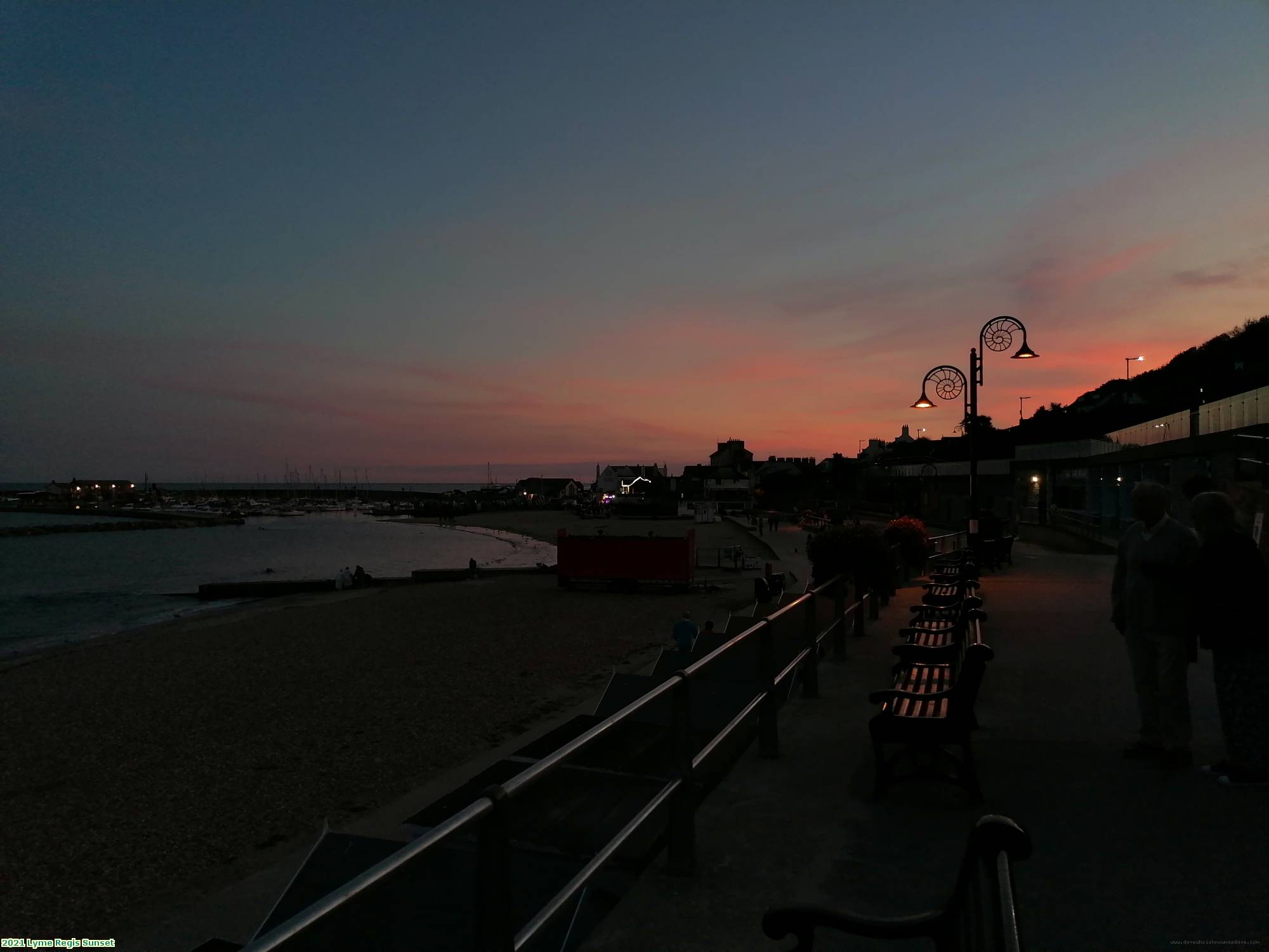 2021 Lyme Regis Sunset