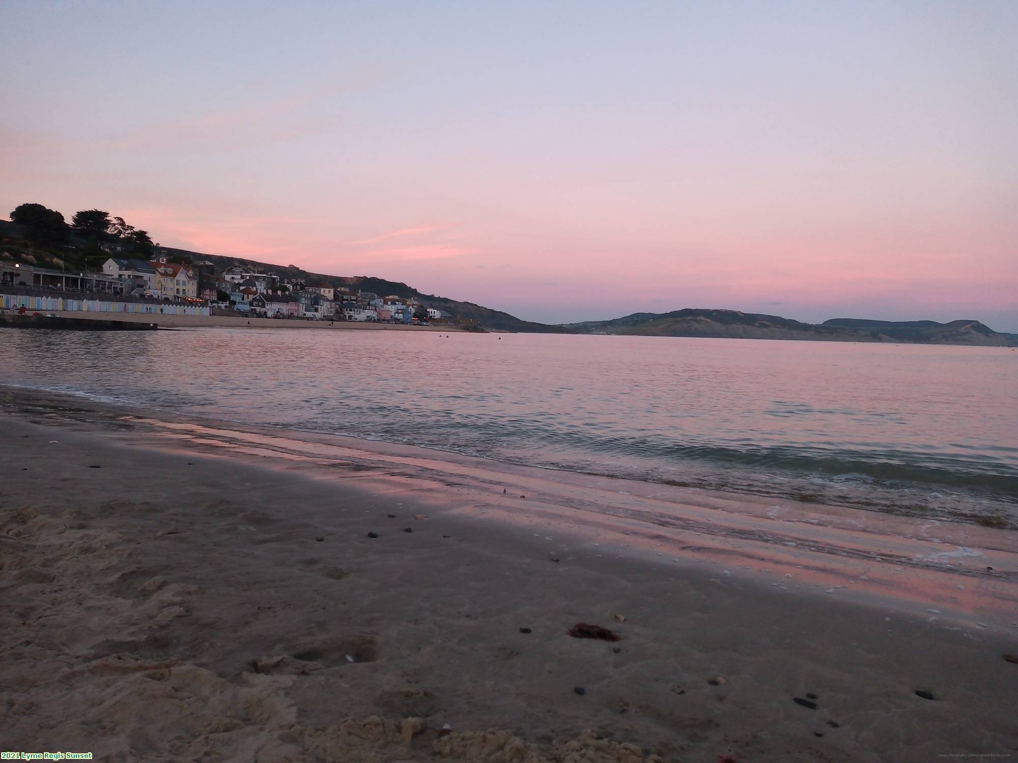 2021 Lyme Regis Sunset