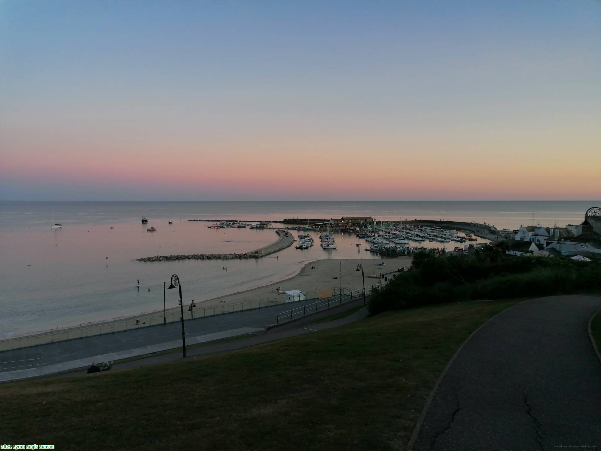 2021 Lyme Regis Sunset