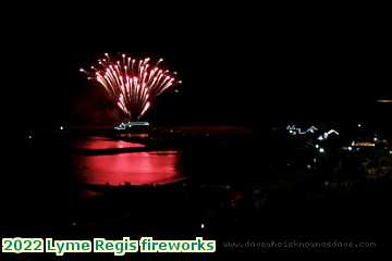  lyme3f 2022 Lyme Regis fireworks