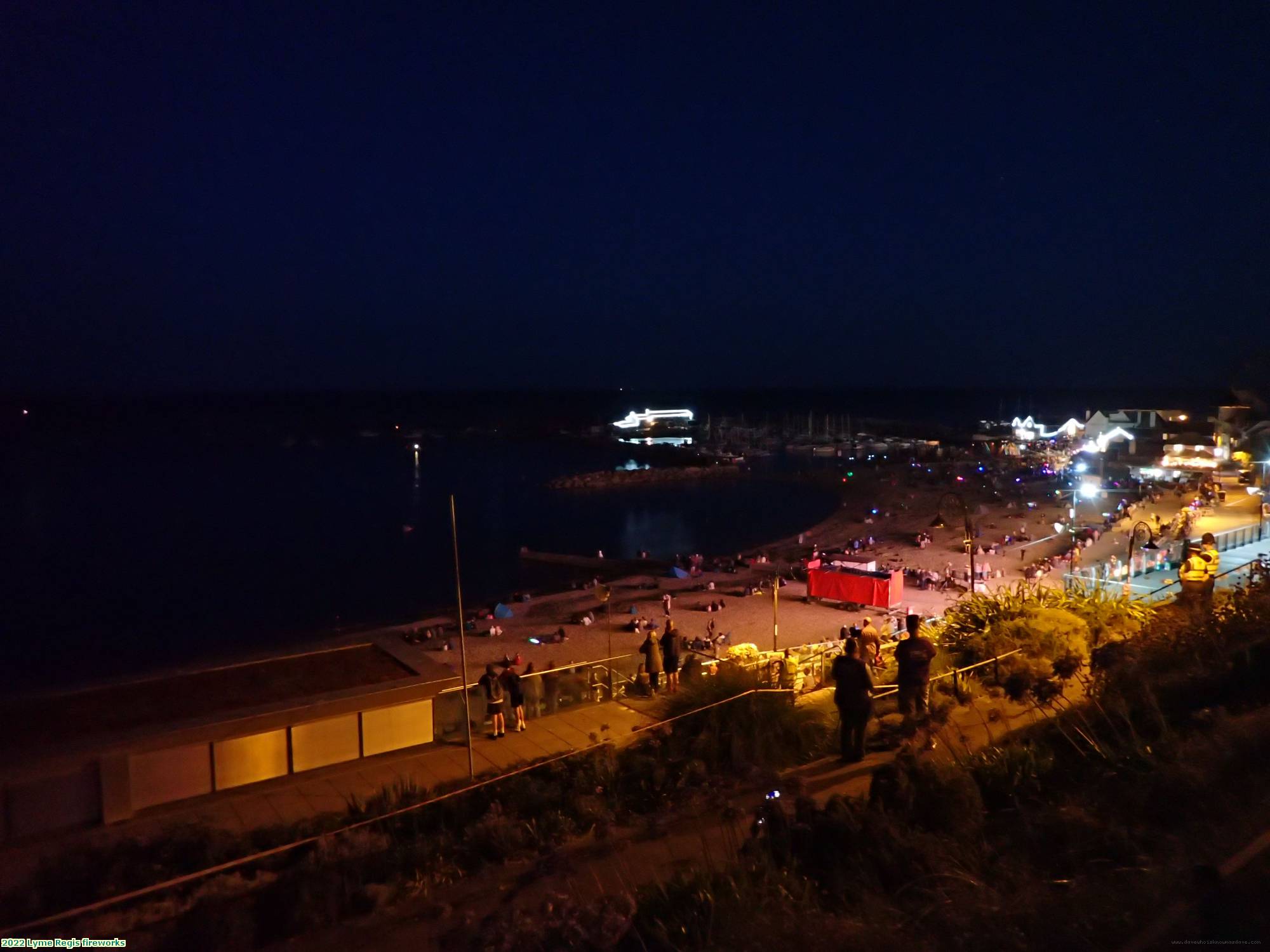 2022 Lyme Regis fireworks