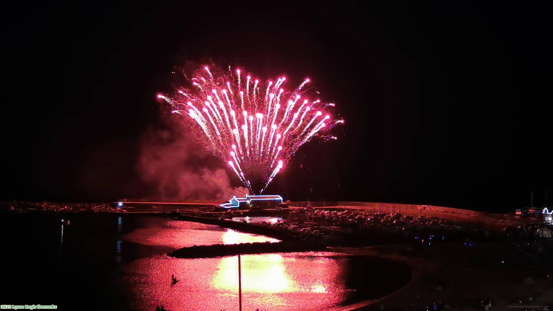 2022 Lyme Regis fireworks