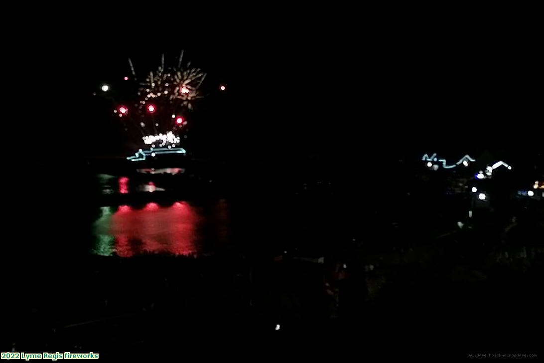 2022 Lyme Regis fireworks