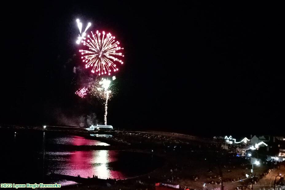 2022 Lyme Regis fireworks