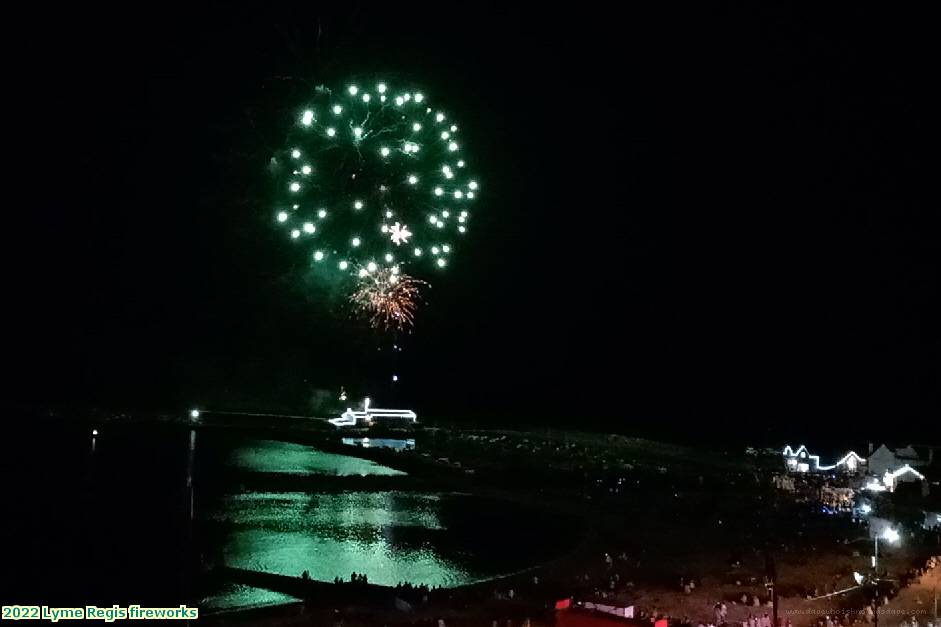 2022 Lyme Regis fireworks