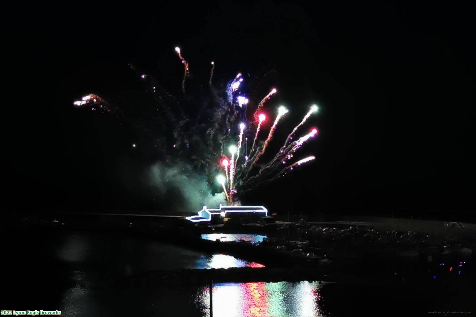 2022 Lyme Regis fireworks